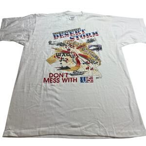 Vintage Desert Storm T-Shirt Size Medium